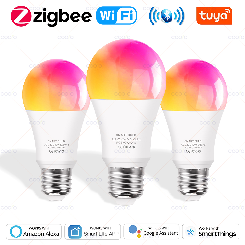 Ampolleta LED E27 smart (RGB / Zigbee)