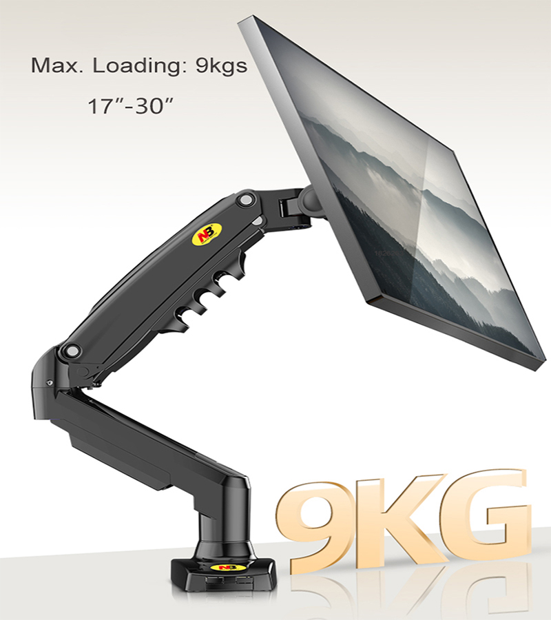Brazo articulado para monitor (gas spring)