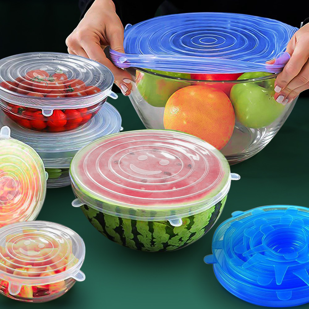 Tapas de silicona stretch (pack)
