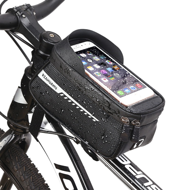Bolso de tubo superior con ventana para celular